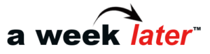 a week later logo